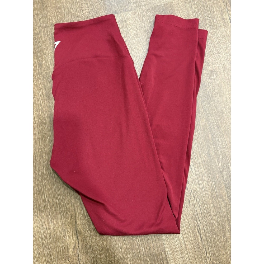 Gymshark Vital Seamless 2.0 Leggings Womens XS Red Gym Training Workout